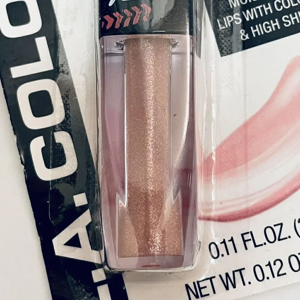 NWT  L.A. Colors Lip Duo Lip Gloss/Lipstick CBLG822 Twinkle High Shine Pink